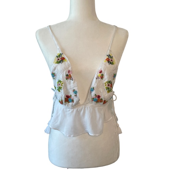 🌴4/$30 Sale🌴 Free People Feels Like Saturday Knit Brami - Picture 3 of 8